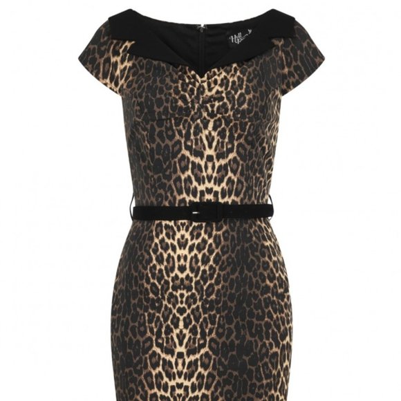 🤎 Brown and Black Leopard Pencil Skirt Dress Sizes S & XL left! - Picture 7 of 12